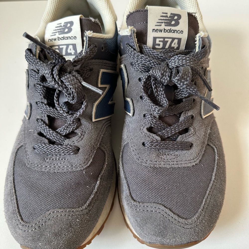 New Balance 574 Gray Athletic Shoes